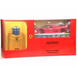 WC Wasser FERRARI rot 125 ml + Modell Ferrari Maisto 01:24 (Bau) - Anleitung