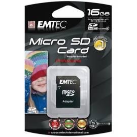 Benutzerhandbuch für EMTEC Micro SD 16GB-Speicherkarte