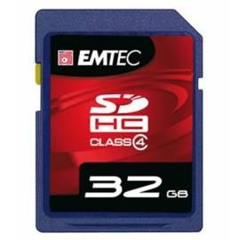 Bedienungsanleitung für Speicher Karte EMTEC SD 32 GB