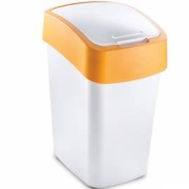 Recycle Bin CURVER Flipbin 02170-728 Weiss/Orange