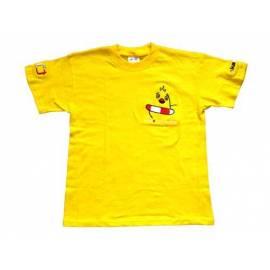 T-Shirt ohne einen Kragen der Baby CHICKEN Größe 140 gelb