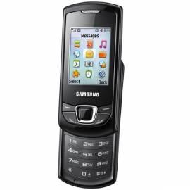 Benutzerhandbuch für Handy SAMSUNG E2550 Monte schwarz