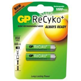 GP Akku 850mAh R03 ReCyko + weiß/grün