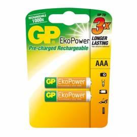 GP Batterie EkoPower GP60AAAHCBEEP weiß/grün