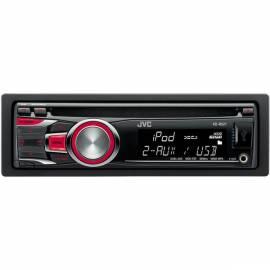 CD-Autoradio JVC KD-R521, CD/MP3, USB, schwarz