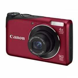 Digitalkamera CANON Power Shot A2200 rot - Anleitung