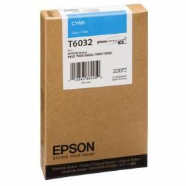 Tinte EPSON T603200, 220ml (C13T603200) blau