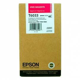 Tinte EPSON T603300, 220ml (C13T603300) rot Bedienungsanleitung