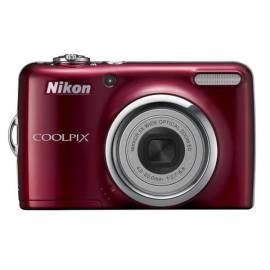 Digitalkamera NIKON Coolpix L23 rot
