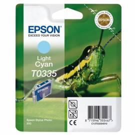 Bedienungsanleitung für Tinte EPSON T0335, 17ml, RF (C13T03354020) blau