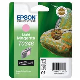 Tinte EPSON T0346, 17ml, RF (C13T03464020) rot - Anleitung