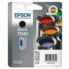 Bedienungsanleitung für Tinte EPSON: Epson T040, 17ml, RF (C13T04014020) schwarz