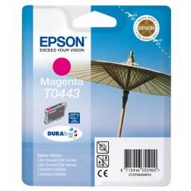 Tinte EPSON T0443, 13ml, RF (C13T04434020) rot - Anleitung