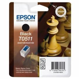 Tinte EPSON T0511, 24ml, RF (C13T05114020) schwarz