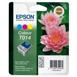 Tinte Refill EPSON T014, 25 ml, RF (C13T01440120) rot/blau/gelb - Anleitung