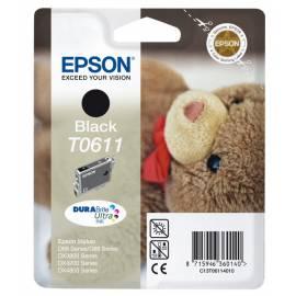 Tinte EPSON T0611, 8ml, RF (C13T06114020) schwarz