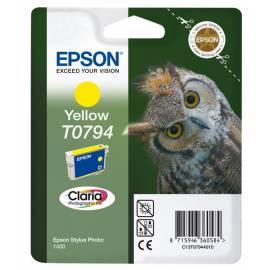 Benutzerhandbuch für Tinte Refill EPSON T0794, 11 ml, RF (C13T07944020) gelb