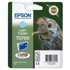 Bedienungsanleitung für Tinte EPSON T0795, 11ml, RF (C13T07954020) blau