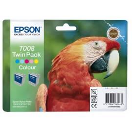 Tinte Nachfüllen EPSON T008, 46ml, 2 x RF (C13T00840320) rot/blau/gelb