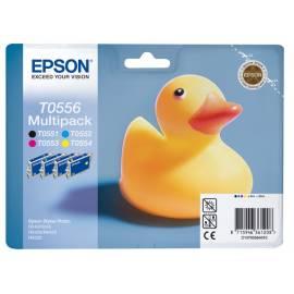 Service Manual Tinte Refill EPSON T0556, 8 ml, RF (C13T05564020) schwarz/rot/blau/gelb