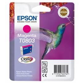 Tinte EPSON T0803, 7 ml, bin (C13T08034030) rot