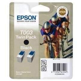 Bedienungsanleitung für Tinte Nachfüllen EPSON T003, 34ml, AM (C13T00301230) schwarz