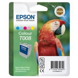 Bedienungshandbuch Tinte Refill EPSON T008, 46ml, AM (C13T00840130) rot/blau/gelb