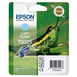 Handbuch für Tinte EPSON T0335, 17ml, bin (C13T03354030) blau