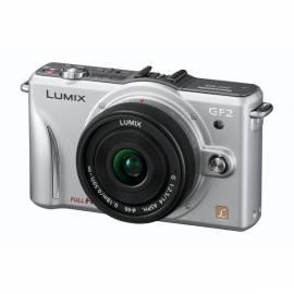 Digitalkamera PANASONIC Lumix DMC-GF2CEG-S (14 mm Objektiv) Silber