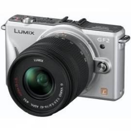 Digitalkamera PANASONIC Lumix DMC-GF2WEG-S (14 mm + 14-42 mm Objektiv) Silber