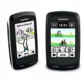 Navigationssystem GPS GARMIN Edge 800 Schwarz Bundle, Fitness schwarz