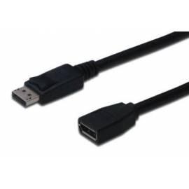 Kabel Verlängerung Kabel, DP/F - DIGITUS DisplayPort DP/M 3.0 m (AK-340200-030-S) Bedienungsanleitung