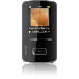 Bedienungshandbuch MP3-Player PHILIPS SA3VBE08K