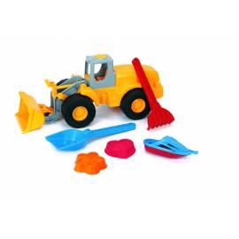 WADER Spielzeug Loader + Set in den sand