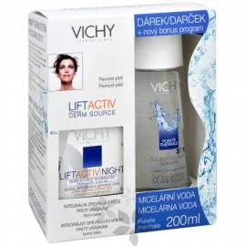 LIFTACTIV Nacht Creme 50 ml + Quelle Derm Facial Mizellen Wasser auf empfindliche Haut und Augen In Thermale 200 ml gratis