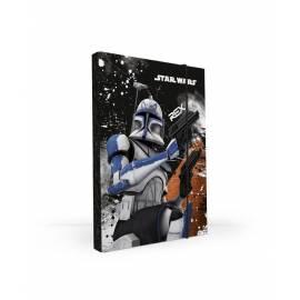 Platten auf Arbeitsmappen P + P Karton Heft das Feld A4-Star Wars