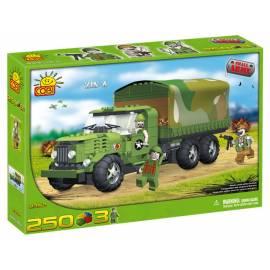 Bedienungshandbuch COBI kleine Armee Kit/kleine Armee-Militär-LKW, 250 Würfel, 3 Stück