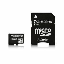 Speicherkarte TRANSCEND SDHC card 16 GB Class 4 (TS16GUSDHC4)