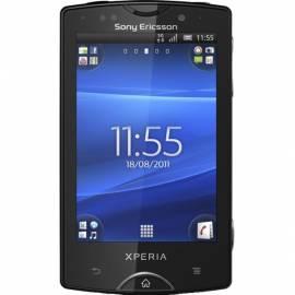 Handy SONY ERICSSON Xperia Mini Pro (1249-4780 (Sk17)) schwarz Gebrauchsanweisung