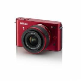Bedienungsanleitung für Digitalkamera NIKON 1 J1 + AdR 10-30 rot