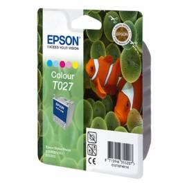 Tinte Nachfüllen EPSON T027, 46ml (c13t027401) rot/blau/gelb