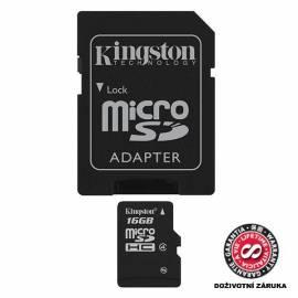 Handbuch für Speicherkarte Kingston MicroSDHC 16GB Speicherkarte Class4