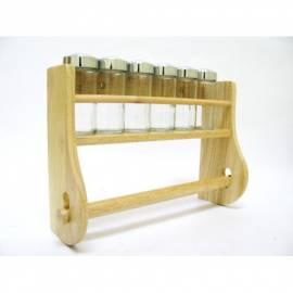 Bedienungsanleitung für Set von 6 Stück 360552 Toro-Gewürz-Boxen, Holz/Glas im rack