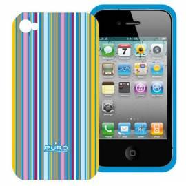 Handbuch für Puro-Schutzhülle für iPhone 4 COVER LINE L blau/blau