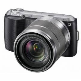 Kamera Sony NEX-C3K, Body + 18-55 mm, schwarz