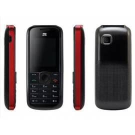 Handy ZTE R221 DUAL-SIM schwarz/rot Gebrauchsanweisung