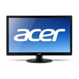 Monitor Acer LCD S190WLAbd, 19 &   Quot; LCD, LED, 1440 x 900, 100M:1, 250 cd/m2, 5ms, DVI, schwarz SLIM Design