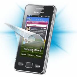 Schutzfolie Screenshield auf dem Display für Samsung Star II (S5260) Bedienungsanleitung