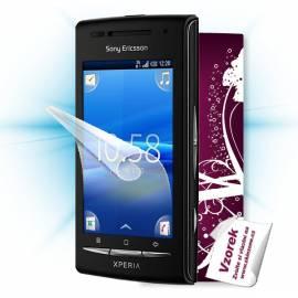 Schützenden film auf der Haut + Bildschirm Screenshield Gutschein (einschließlich der Gebühr für den Transport an den Kunden) für Sony Ericsson Xperia X 8 (E15) - Anleitung