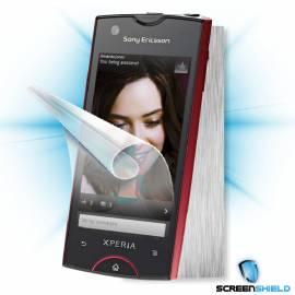 Benutzerhandbuch für Schutzfolie Screenshield Bildschirm + Carbon skin (Silber) für Sony Ericsson Xperia Ray (ST18)